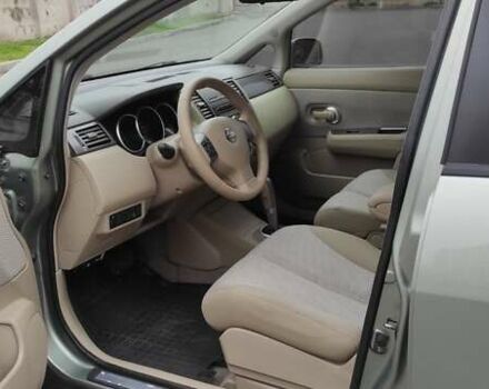 Зеленый Ниссан Тиида, объемом двигателя 1.6 л и пробегом 167 тыс. км за 7199 $, фото 6 на Automoto.ua