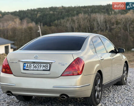 Бежевый Ниссан Теана, объемом двигателя 3.5 л и пробегом 359 тыс. км за 5800 $, фото 18 на Automoto.ua