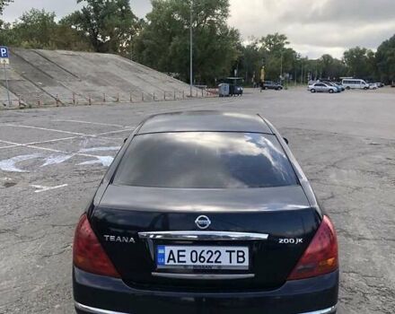Чорний Ніссан Теана, об'ємом двигуна 2 л та пробігом 209 тис. км за 4000 $, фото 4 на Automoto.ua
