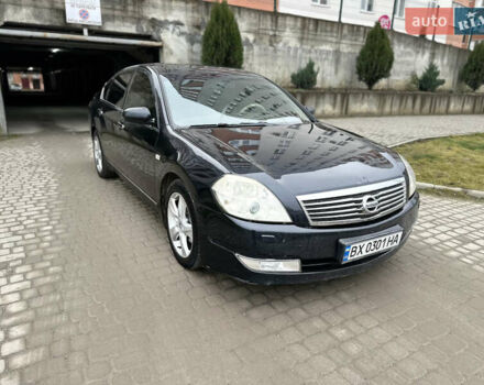 Черный Ниссан Теана, объемом двигателя 3.5 л и пробегом 315 тыс. км за 4500 $, фото 2 на Automoto.ua