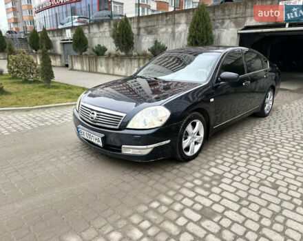 Черный Ниссан Теана, объемом двигателя 3.5 л и пробегом 315 тыс. км за 4500 $, фото 19 на Automoto.ua
