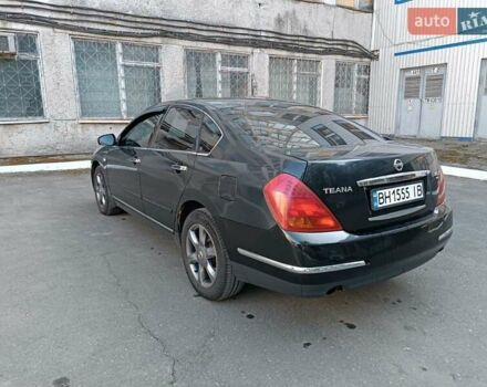 Черный Ниссан Теана, объемом двигателя 3.5 л и пробегом 385 тыс. км за 5500 $, фото 6 на Automoto.ua