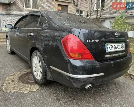 Черный Ниссан Теана, объемом двигателя 2.35 л и пробегом 250 тыс. км за 6100 $, фото 3 на Automoto.ua