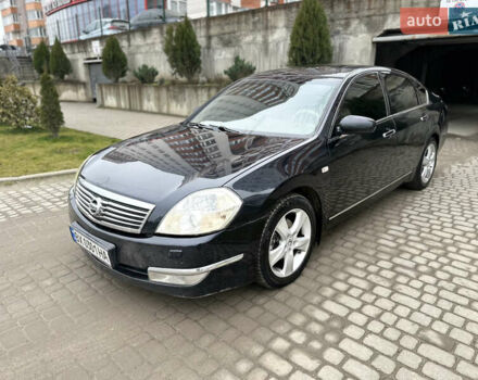Черный Ниссан Теана, объемом двигателя 3.5 л и пробегом 315 тыс. км за 4500 $, фото 21 на Automoto.ua