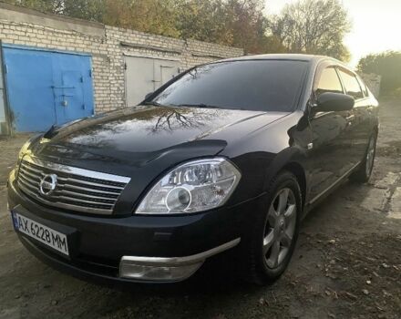 Черный Ниссан Теана, объемом двигателя 3.5 л и пробегом 237 тыс. км за 5650 $, фото 1 на Automoto.ua