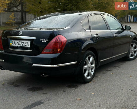 Черный Ниссан Теана, объемом двигателя 3.5 л и пробегом 230 тыс. км за 6200 $, фото 15 на Automoto.ua