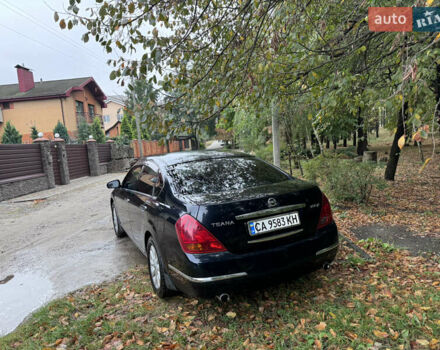 Черный Ниссан Теана, объемом двигателя 2 л и пробегом 170 тыс. км за 5500 $, фото 5 на Automoto.ua