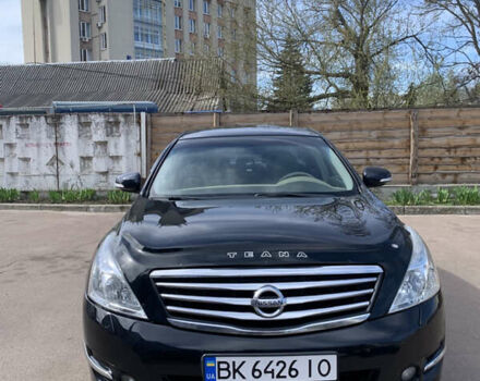 Черный Ниссан Теана, объемом двигателя 2.5 л и пробегом 276 тыс. км за 6750 $, фото 1 на Automoto.ua