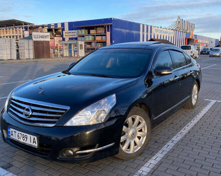Черный Ниссан Теана, объемом двигателя 3.5 л и пробегом 282 тыс. км за 7900 $, фото 4 на Automoto.ua