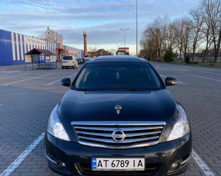 Черный Ниссан Теана, объемом двигателя 3.5 л и пробегом 282 тыс. км за 6500 $, фото 1 на Automoto.ua