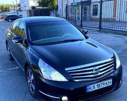 Черный Ниссан Теана, объемом двигателя 3.5 л и пробегом 350 тыс. км за 5900 $, фото 3 на Automoto.ua