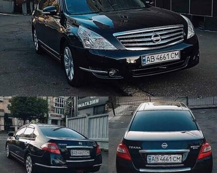 Черный Ниссан Теана, объемом двигателя 3.5 л и пробегом 175 тыс. км за 10300 $, фото 3 на Automoto.ua