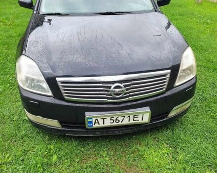 Черный Ниссан Теана, объемом двигателя 3.5 л и пробегом 189 тыс. км за 6000 $, фото 1 на Automoto.ua