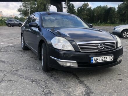 Чорний Ніссан Теана, об'ємом двигуна 2 л та пробігом 209 тис. км за 4000 $, фото 1 на Automoto.ua