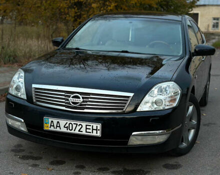 Черный Ниссан Теана, объемом двигателя 3.5 л и пробегом 230 тыс. км за 6200 $, фото 1 на Automoto.ua