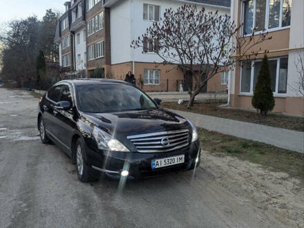 Чорний Ніссан Теана, об'ємом двигуна 2.5 л та пробігом 270 тис. км за 6700 $, фото 1 на Automoto.ua