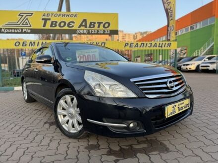 Черный Ниссан Теана, объемом двигателя 3.5 л и пробегом 226 тыс. км за 9350 $, фото 1 на Automoto.ua