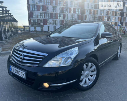 Черный Ниссан Теана, объемом двигателя 3.5 л и пробегом 240 тыс. км за 9750 $, фото 1 на Automoto.ua