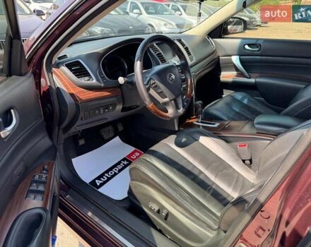 Червоний Ніссан Теана, об'ємом двигуна 3.5 л та пробігом 141 тис. км за 9990 $, фото 5 на Automoto.ua