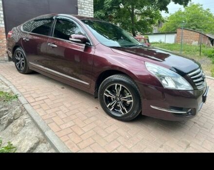 Червоний Ніссан Теана, об'ємом двигуна 2.5 л та пробігом 223 тис. км за 8700 $, фото 1 на Automoto.ua