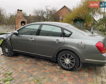 Серый Ниссан Теана, объемом двигателя 2 л и пробегом 100 тыс. км за 3500 $, фото 9 на Automoto.ua