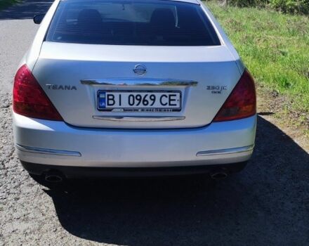 Серый Ниссан Теана, объемом двигателя 2.3 л и пробегом 271 тыс. км за 6000 $, фото 7 на Automoto.ua