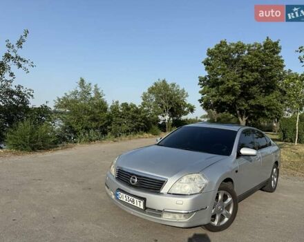 Серый Ниссан Теана, объемом двигателя 3.5 л и пробегом 210 тыс. км за 7000 $, фото 1 на Automoto.ua
