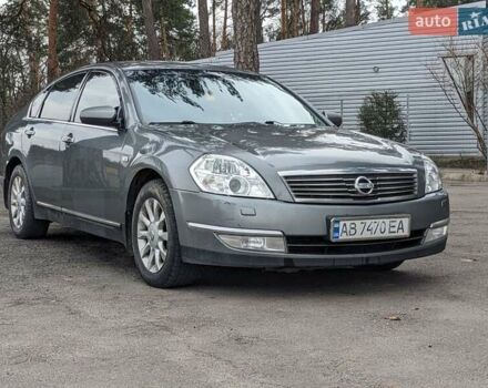 Серый Ниссан Теана, объемом двигателя 2.35 л и пробегом 300 тыс. км за 5000 $, фото 1 на Automoto.ua