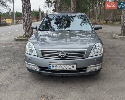 Серый Ниссан Теана, объемом двигателя 2.35 л и пробегом 300 тыс. км за 5000 $, фото 3 на Automoto.ua