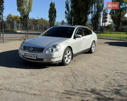 Ниссан Теана 2006 в Черноморске (Ильичевске) на Automoto.ua Серый Ниссан Теана, объемом двигателя 3.5 л и пробегом 200 тыс. км за 5500 $, фото 1 на Automoto.ua