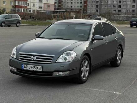 Ніссан Теана 2007 у Запоріжжя на Automoto.ua Сірий Ніссан Теана, об'ємом двигуна 3.5 л та пробігом 261 тис. км за 5800 $, фото 1 на Automoto.ua