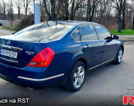 Синий Ниссан Теана, объемом двигателя 3.5 л и пробегом 224 тыс. км за 6000 $, фото 5 на Automoto.ua