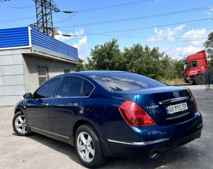 Синий Ниссан Теана, объемом двигателя 3.5 л и пробегом 224 тыс. км за 6200 $, фото 1 на Automoto.ua