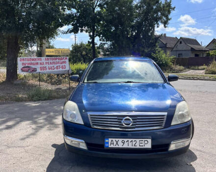 Синий Ниссан Теана, объемом двигателя 3.5 л и пробегом 224 тыс. км за 6200 $, фото 6 на Automoto.ua
