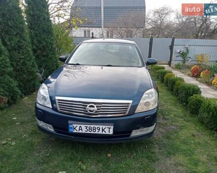 Синий Ниссан Теана, объемом двигателя 2 л и пробегом 262 тыс. км за 4300 $, фото 1 на Automoto.ua