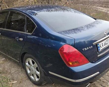 Синий Ниссан Теана, объемом двигателя 3.5 л и пробегом 132 тыс. км за 8500 $, фото 1 на Automoto.ua