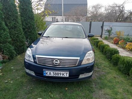 Синий Ниссан Теана, объемом двигателя 2 л и пробегом 262 тыс. км за 4300 $, фото 1 на Automoto.ua