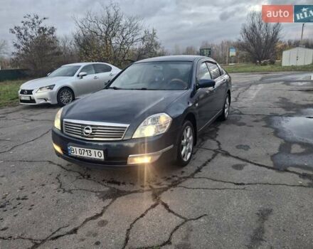 Синий Ниссан Теана, объемом двигателя 3.5 л и пробегом 200 тыс. км за 4300 $, фото 1 на Automoto.ua