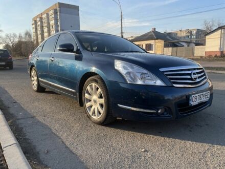 Ниссан Теана 2008 в Прилуках на Automoto.ua Синий Ниссан Теана, объемом двигателя 2.5 л и пробегом 182 тыс. км за 7500 $, фото 1 на Automoto.ua