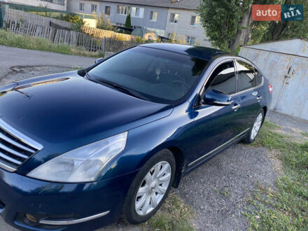 Синий Ниссан Теана, объемом двигателя 2.5 л и пробегом 227 тыс. км за 8100 $, фото 1 на Automoto.ua