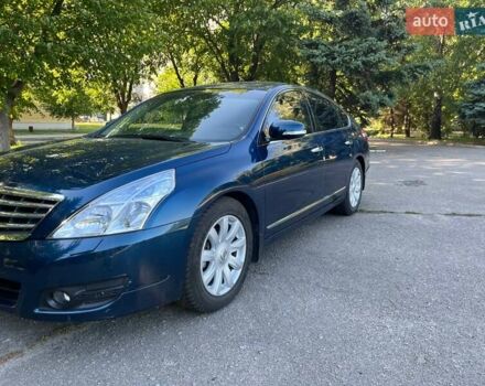 Ниссан Теана 2008 в Лозовой на Automoto.ua Синий Ниссан Теана, объемом двигателя 2.5 л и пробегом 107 тыс. км за 9500 $, фото 1 на Automoto.ua