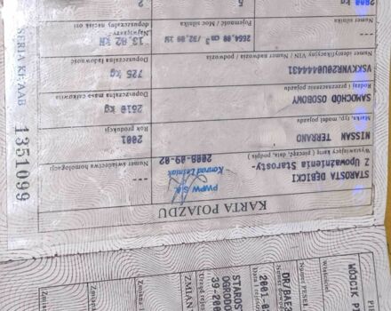 Черный Ниссан Террано, объемом двигателя 2.7 л и пробегом 100 тыс. км за 835 $, фото 6 на Automoto.ua