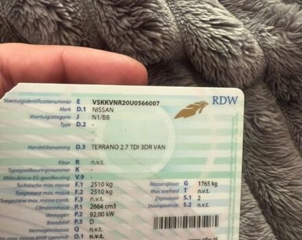 Черный Ниссан Террано, объемом двигателя 0 л и пробегом 248 тыс. км за 3000 $, фото 5 на Automoto.ua