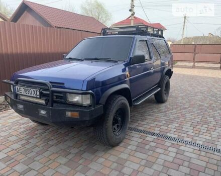 Синий Ниссан Террано, объемом двигателя 3 л и пробегом 385 тыс. км за 7600 $, фото 1 на Automoto.ua