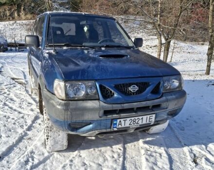 Синий Ниссан Террано, объемом двигателя 2.7 л и пробегом 220 тыс. км за 5950 $, фото 1 на Automoto.ua