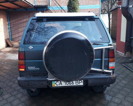 Зеленый Ниссан Террано, объемом двигателя 3 л и пробегом 260 тыс. км за 4600 $, фото 15 на Automoto.ua