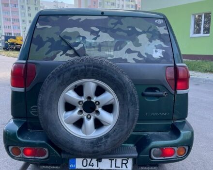 Зеленый Ниссан Террано, объемом двигателя 3 л и пробегом 316 тыс. км за 3000 $, фото 4 на Automoto.ua