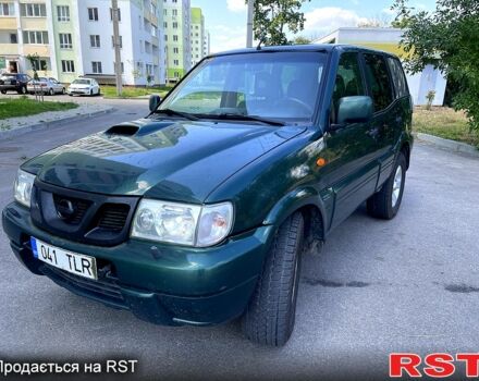 Зеленый Ниссан Террано, объемом двигателя 3 л и пробегом 316 тыс. км за 3000 $, фото 1 на Automoto.ua