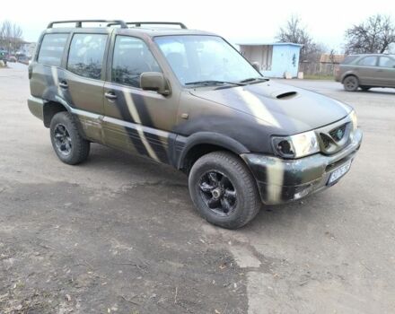 Зеленый Ниссан Террано, объемом двигателя 2.7 л и пробегом 200 тыс. км за 2850 $, фото 1 на Automoto.ua