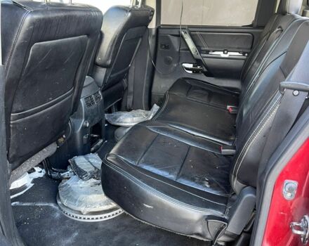 Красный Ниссан Титан, объемом двигателя 5.6 л и пробегом 270 тыс. км за 8500 $, фото 4 на Automoto.ua